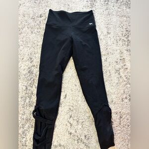 PINK Yoga Pants - Black - Size SMALL